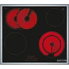 Bosch PKN645BB2E Serija 4, Elektrinė kaitlentė, 60 cm, kaitlentė su plieniniu rėmu