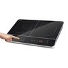 Caso | Hob | Touch 3500 | Induction | Number of burners/cooking zones 2 | Touch control | Timer | Juodas | Ekranas
