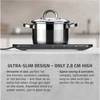 Caso Mobile Single Hob | ProSlim 2000 | Induction | Number of burners/cooking zones 1 | Touch | Timer | Juodas