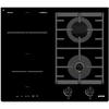Gorenje kaitlentė GCI691BSC Indukcija ir dujos, Degiklių / virimo zonų skaičius 4, Juodas, Laikmatis