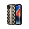 Dėklas Karl Lagerfeld Hardcase Monogram Stripe KLHCP14MPGKLSKW galinis dangtelis, Apple, iPhone 14 Plus, TPU, ruda, 6,7 colio