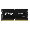 RAM „Kingston KF564S38IBK2-32“ 32 GB 6400 MT/s DDR5 CL38 SODIMM (2 komplektai) FURY Impact PnP | Kingstonas