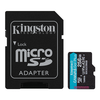 Atminties kortelė „Kingston“ 256 GB „Micro SDXC Canvas Go Plus 170R A2 U3 V30“ kortelė su ADP