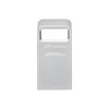 Kingstonas | USB 3.2 atmintinė | DataTraveler micro | 256 GB | USB 3.2 | sidabras