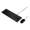 Klaviatūra Asus U2000 | Klaviatūros ir pelės rinkinys | su laidu | US | Juodas