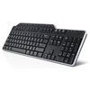 Dell Klaviatūra : Russian (QWERTY) Dell KB-522 su laidu Business Multimedia Klaviatūra su USB jungtimi Juodas
