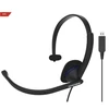 Koss | Ausinės | CS195 USB | su laidu | Ant ausų uždedamos | Mikrofonas | Juodas