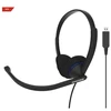 Koss | Ausinės | CS200 USB | su laidu | Ant ausų uždedamos | Mikrofonas | Juodas