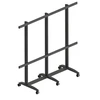 Laikiklis EDBAK Floor stand | TRV400.006 Videoconferencing trolley for Samsung | Height adjustment | 130 " | Maximum weight (capacity) 200 kg | Juodas