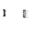 Laikiklis EDBAK ULS1250 Universa lLED System for 1 cabinet 250mm | Juodas