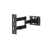 Laikiklis Visaro Wall mount | WMA75 Full Motion TV Mount | Maximum weight (capacity) 30 kg | Juodas