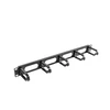 LANBERG 19 colių kabelių valdymas AK-1205-B skydelis 5 žiedų tipas B 1U juodas