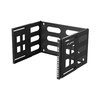 Lanberg Folding Bracket Wall-mount 19" 6U | FB01-5406-10B | Juodas