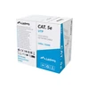 LANBERG LCU5-12CU-0100-S UTP kietas kabelis CU kat. 5e 100m pilka Fluke patvirtintas