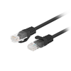 Lanberg | Patch Cord cat. 5E UTP | PCU5-10CC-0750-BK | Wire gauge: 26AWG (7 x 0,16mm) | Juodas