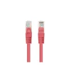 PATCHCORD KAT.6 UTP 0.5M Raudonas FLUKE PASSED LANBERG 10-PACK