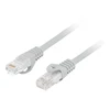 LANBERG Patchcord kat.6 UTP LSZH CU 1.5m pilkas Fluke pravaziavo