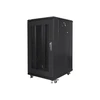 LANBERG stovi spintelė 19 colių 22U 600x800 tinklelis Juodas