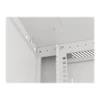 LANBERG sieninė spintelė 19 colių 12U 600x450 plieninės durys pilkas flat pack