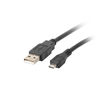 LANBERG CA-USBM-10CC-0018-BK cable USB 2.0 micro AM-MBM5P 1.8m juodas