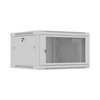 Lanberg prie sienos montuojama instaliacinė spintelė 19" 9U 600X600 | WF01-6606-23S | Pilkas