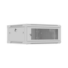 Lanberg prie sienos montuojama instaliacinė spintelė 19" 4U 600X600 | WF01-6604-23S | Pilkas
