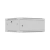 Lanberg prie sienos montuojama instaliacinė spintelė 19" 4U 600X600 | WF01-6604-00S | Pilkas