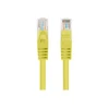 LANBERG Patchcord Cat.6 UTP 1m geltona 10 pak