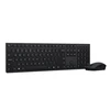 Lenovo Professional Wireless Rechargeable Klaviatūra ir pelė | Klaviatūros ir pelės rinkinys | Wireless | su pele | Bluetooth | US Euro | Rechargeable professional | Pilkas