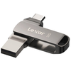 Lexar | 2 viename USB atmintinė, kurios skaitymo greitis siekia 100 MB/s | „JumpDrive Dual Drive D400“ | 32 GB | C ir A tipo USB 3.1 | Pilkas