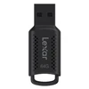 Lexar | USB Flash Drive | JumpDrive V400 | 64 GB | USB Type-A | Juodas