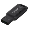 Lexar | USB Flash Drive | JumpDrive V400 | 64 GB | USB Type-A | Juodas