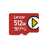 Atminties kortelė Lexar PLAY | 512 GB | Micro SDXC | Flash atminties klasė 30