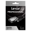 Lexar Pro USB-C dviejų lizdų skaitytuvas