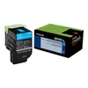 Lexmark 80C2SC0 | 802SCE mėlynos spalvos standartinės našumo korporacinė kasetė (2k) | Kasetė | Žydra spalva