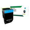 Lexmark grąžinimo programos dažų kasetė CS/CX417,517 | 3.5K grąžinimo programos dažų kasetė (CS/CX417,517) | Tonerio kasetė | Žydra spalva