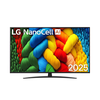 75 colių LG 75NANO81A3A 4K išmanusis Televizorius 2025