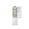 LG | Šaldytuvas | GBV5240DSW | Energy efficiency class D | Free standing | Combi | Height 203 cm | No Frost system | Šaldytuvas net capacity 277 L | Šaldiklis net capacity 110 L | Ekranas | 35 dB | Baltas