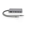 LMP prijungimo stotis USB-C Ekranas Dock 2 2 x HDMI; 1 x DisplayPort; 1 x Mini-DisplayPort; 1 x VGA; 1 x DVI; 1 x garso išvestis; 1 x Ethernet prievadas; 2 x USB 3.1 (Gen 1); 1 x USB-C
