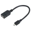Logilink 0.2m USB 2.0 A/Micro-B 0.2 m, Juodas