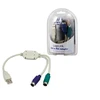 LogiLink Prisijungti | Adapteris USB prie PS/2 x2 :. | Pilkas | USB M | 2x Mini DIN 6 kontaktų FM | 0,2 m
