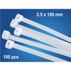 Logilink užveržimo dirželiai 100 x 2.5mm, 100 vnt.