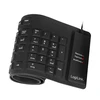 Logilink | Flexible waterproof Klaviatūra USB + PS/2 | ID0019A | Lanksti klaviatūra | su laidu | DE | Juodas