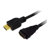 LOGILINK CH0056 LOGILINK - HDMI kabelis - HDMI 1.4 vyriškas / moteriškas, auksinė versija, ilgis 2 m