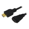 LOGILINK CH0056 LOGILINK - HDMI kabelis - HDMI 1.4 vyriškas / moteriškas, auksinė versija, ilgis 2 m