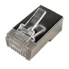 LogiLink MP0003 | CAT5e Modular PlugSuitable for 8P8C Round CableConnector shieldedGold-plated contacts