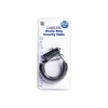 Logilink NBS004, Notebook Coil Cable Lock, juodas