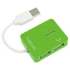 Logilink | USB 2.0 Hub 4-Port, Smile, Žalias