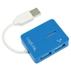 LogiLink Prisijungti | USB 2.0 Hub 4-Port, Smile, Mėlyna