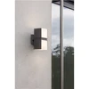 Sieninis šviestuvas LUTEC Cuba 5193801118 Lauko sieninis LED šviestuvas, antracito spalvos